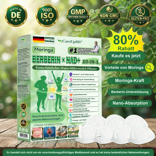50off% 𝐎𝐟𝐟𝐢𝐜𝐢𝐚𝐥𝐞𝐫 𝐃𝐞𝐮𝐭𝐬𝐜𝐡𝐥𝐚𝐧𝐝-𝐒𝐡𝐨𝐩 | 🧑‍⚕️🩺 𝐂𝐚𝐫𝐞𝐔𝐩𝐥𝐢𝐟𝐭® Moringa · Berberin × NAD+ 𝟏𝟎-𝐢𝐧-𝟏 𝐀𝐝𝐯𝐚𝐧𝐜𝐞𝐝 𝐍𝐚𝐧𝐨-𝐌𝐢𝐤𝐫𝐨𝐧𝐚𝐝𝐞𝐥-𝐏𝐚𝐭𝐜𝐡 — 𝐄𝐢𝐧𝐦𝐚𝐥 𝐭ä𝐠𝐥𝐢𝐜𝐡, 𝐬𝐢𝐜𝐡𝐭𝐛𝐚𝐫𝐞 𝐄𝐫𝐠𝐞𝐛𝐧𝐢𝐬𝐬𝐞 𝐢𝐧 𝟕 𝐓𝐚𝐠𝐞𝐧